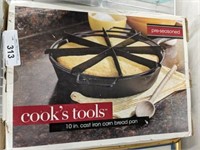 COOKS TOOLS CORN BREAD PAN