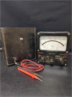Volt Meter Model 625-NA with leather case