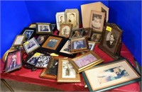 33+ ASSORTED FRAMED PHOTOGRAPHS