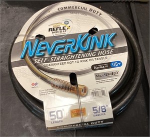 NEW 50' Never Kink self-straightening hose