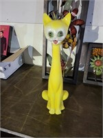 Vintage Ceramic cat 22in. Tall