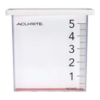 AcuRite Clear Waterfall Rain Gauge 1.5 x 8 x 9