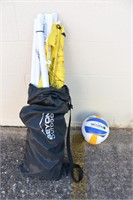 VOLLEYBALL NET AND BALL WITH CARRYING BAG