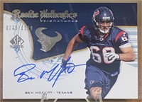 Ben Moffitt 2008 SP Rookie Signatures #/1199