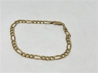Bracelet Marked 14K, 6.1 Grams