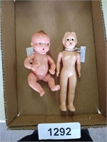 (2) Plastic Dolls