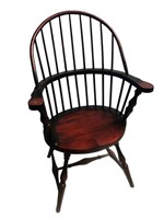 Miniature New England style Windsor arm chairs