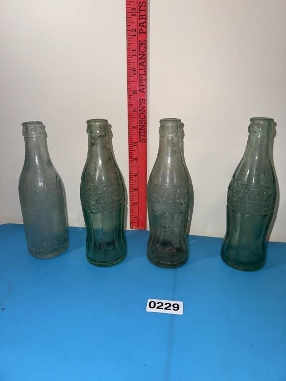 Coca Cola bottles Pre-1915 straight side bottle