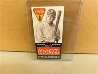 Babe Ruth Coca Cola Baseball Card