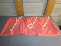 Three Pink Laundry Bags