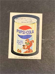 1974 Rare Topps Wacky Packages Pupsi Pepsi 10th Se