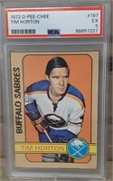 1972 Tim Horton O-Pee-Chee Hockey Card EX