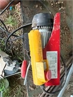 240v electric winch working