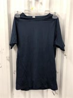 Size S navy blue Thermal top