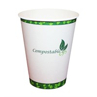 G) New 50ct 12 oz Compostable Hot/Cold Paper