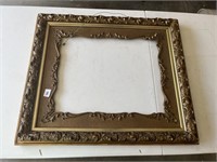 Antique Gesso & Wood Picture frame 24.5x28 in.