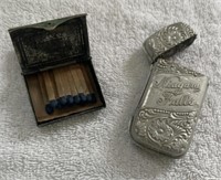Antique match cases