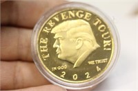 Commemorative Trump coin