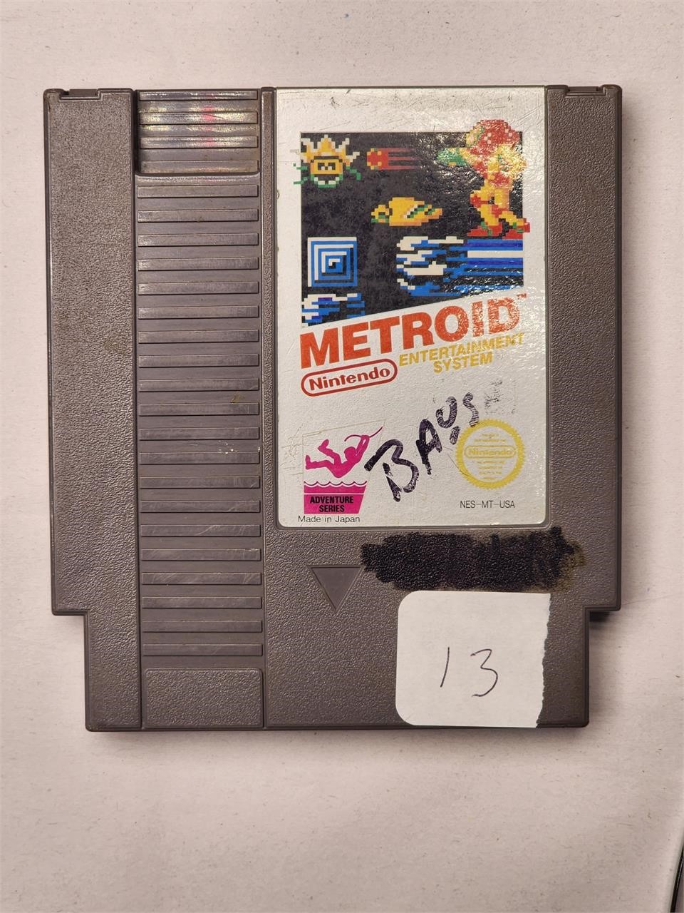 Nintendo Metroid nes game