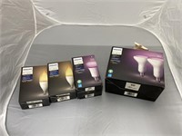 4 Philips Light Bulbs in box