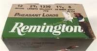 Box of (25) Remington 12GA. Pheasant Shells