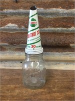 Castrol XL Tin Pourer on Embossed Pint Bottle