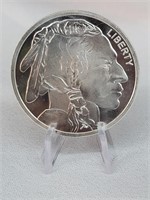 1oz .999 Fine Silver Buffalo / Indian Head Round
