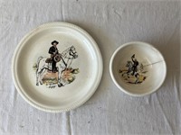 Hopalong Cassidy Plate/Bowl by WS George SR