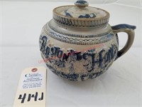 Early Stoneware “Boston Baked Beans” Pot