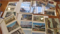 51 Postcards - Trains, Planes, Autos & Boats
