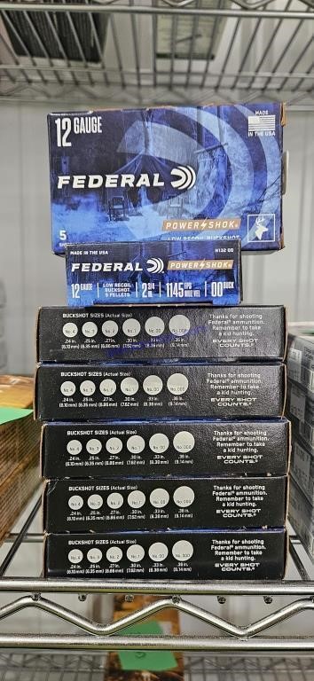 7 Federal 12 gauge 
ONE MONEY