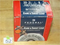 20Ga Federal Shotshells 25ct