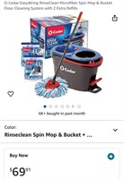 SPIN MOP KIT (OPEN BOX)