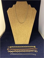 Vintage Collection of Various Tone Jewelry