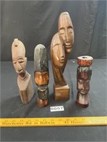 Carved Wood Figurines