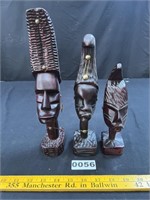 Carved Wood Figurines