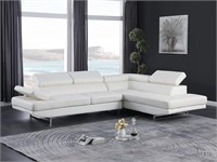 Union Modern Leather Air Tufted Right Sec