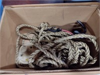 Rope with Grapling Hook Lot