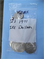 (23) 1971 Ike Dollars