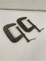 Set of 4” C Clamps