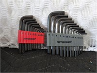 Pittsburgh 25pc SAE & Metric Allen Hex Wrench Set