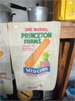 vtg. Princeton Farms Hybrid seed corn bag