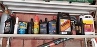 Contents of Shelf ( Mostly Automotive Chemicals)