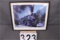 Nickle Plate 759 Engine Picture 17" X 21"
