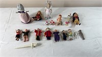 Vintage doll figures