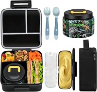Bento Lunch Box for Kids With 8oz Soup thermo,Leak