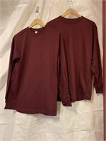2- long sleeve T shirts men’s size 2xl