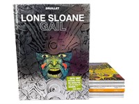 7 Hardcover Lone Sloane Volumes