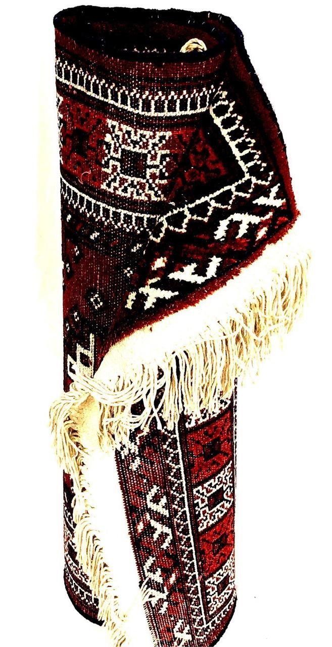 Vintage Handmade Persian Baluch Rug