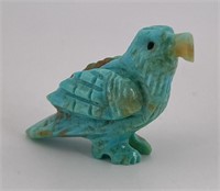 Alex Tsethlikai Zuni Carved Turquoise Eagle Fetish